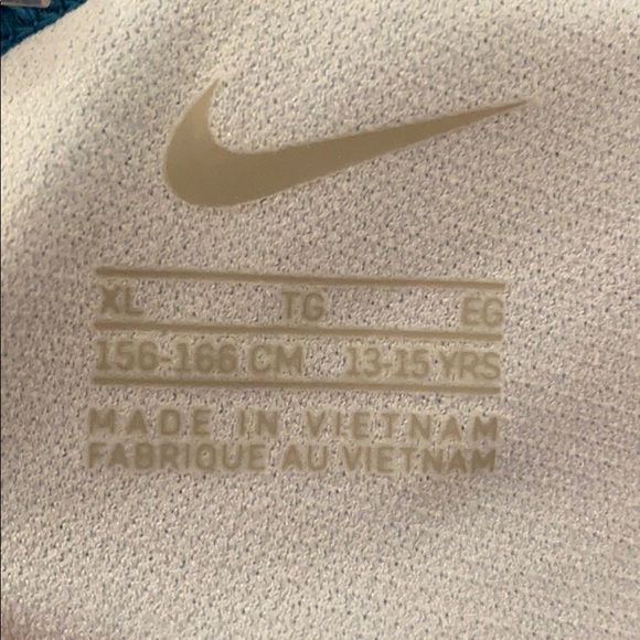 One-Piece Nike Blue Swimsuit - Picture 5 of 5